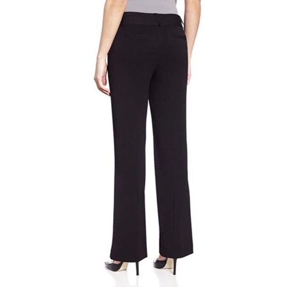 Rafaella Women's Curvy-fit Gabardine Bootcut Pant Size 6 Tapered Boot - Picture 2 of 7